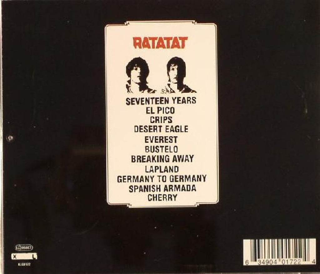 Ratatat – Ratatat Music CD