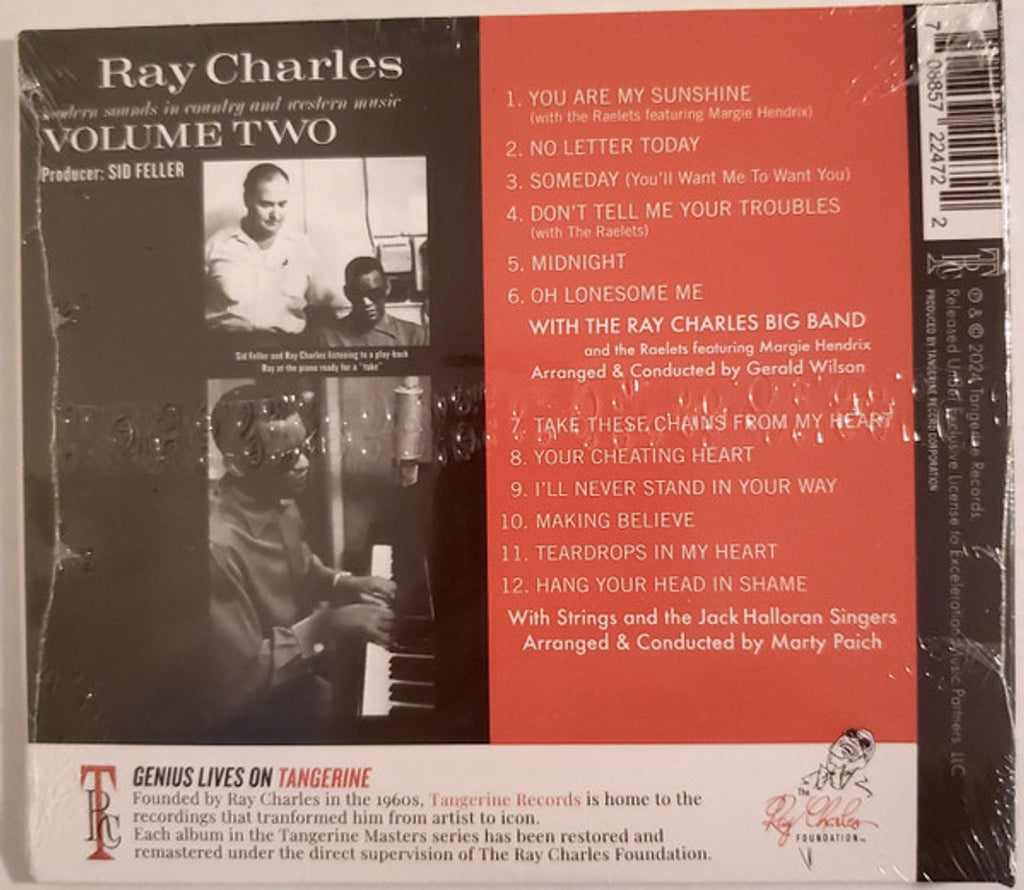 Ray Charles – Modern Sounds In Country And Western Music Vol. 2 Music CD