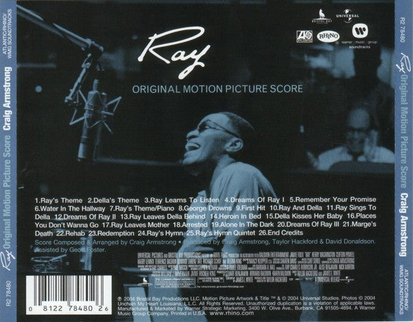 Ray – Original Motion Picture Score Music CD