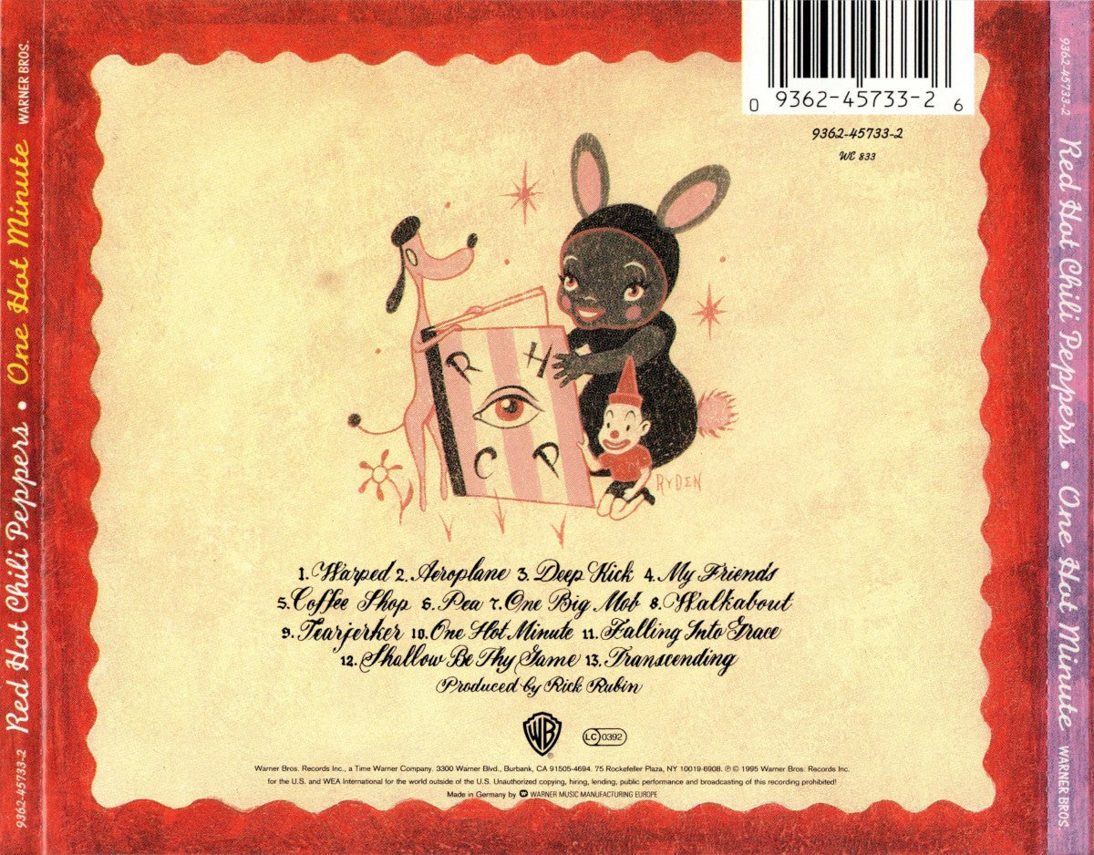 Red Hot Chili Peppers – One Hot Minute (LP Vinyl) Vinyl Record
