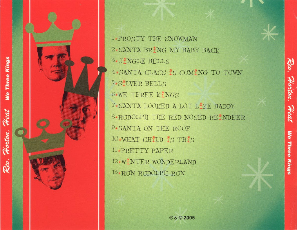 Reverend Horton Heat – We Three Kings Music CD