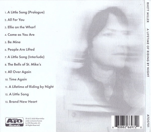 Rhett Miller – A lifetime of riding by night Music CD