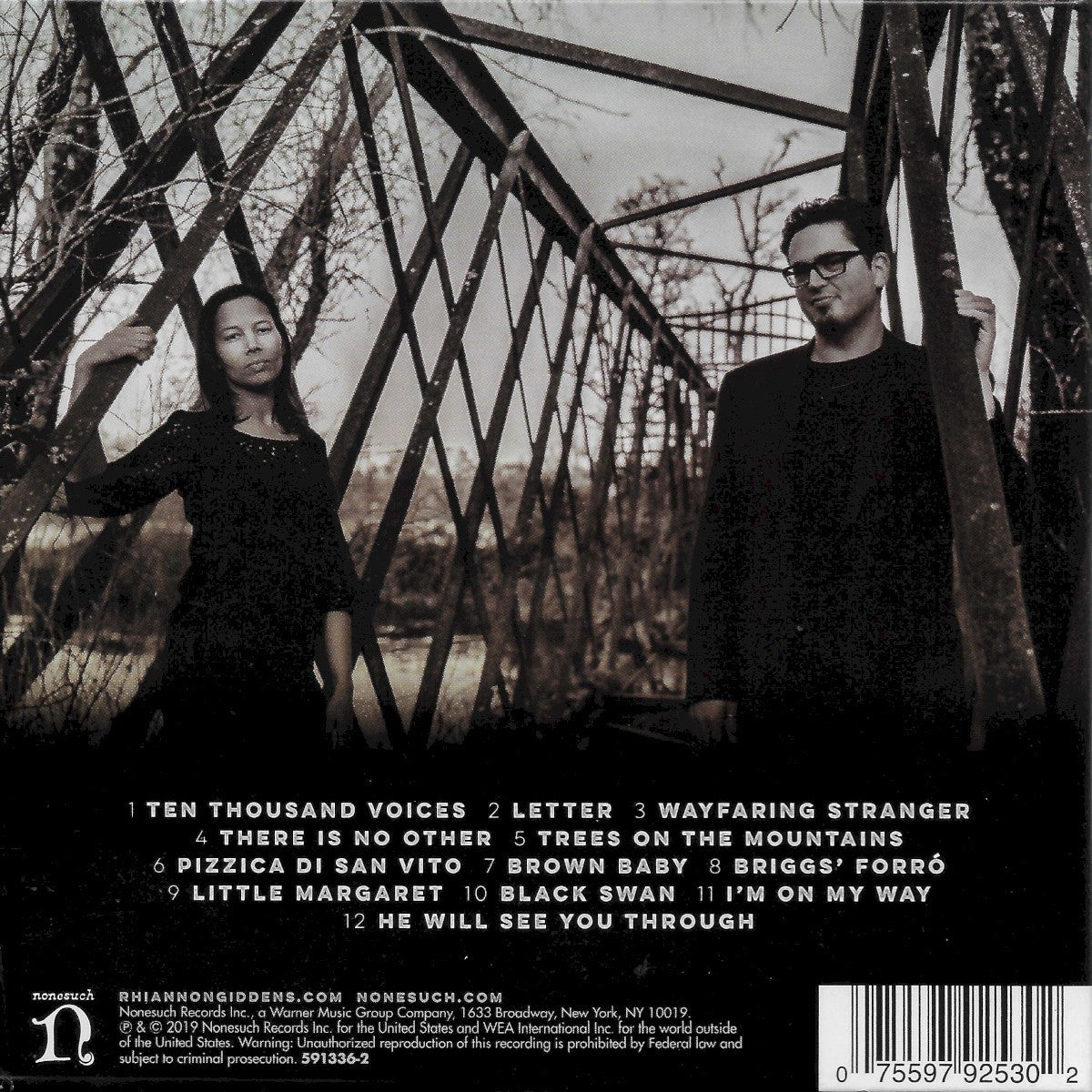 Rhiannon Giddens – There is No Other Music CD