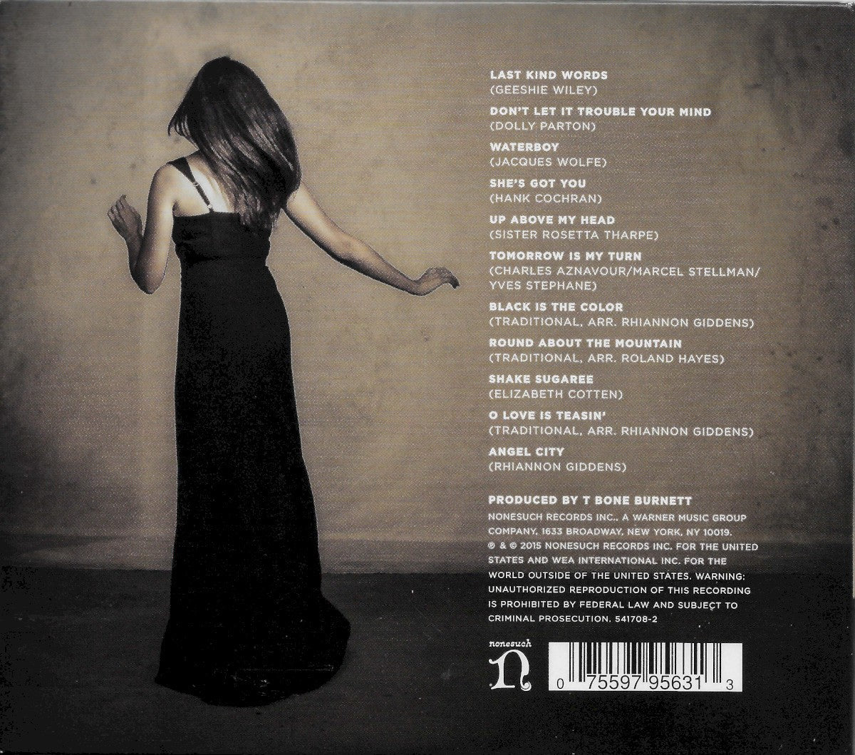 Rhiannon Giddens – Tomorrow Is My Turn Music CD