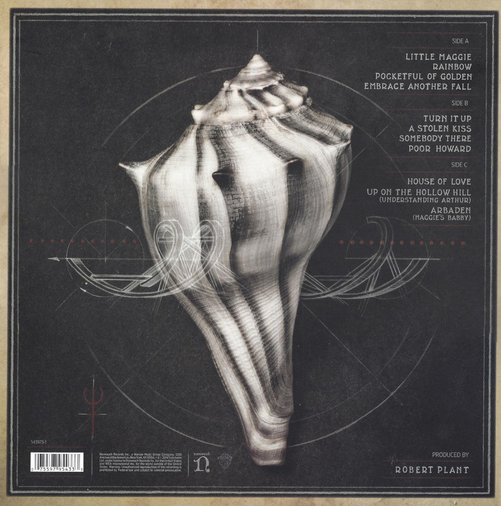 Robert Plant – lullaby and... The Ceaseless Roar (2-LP Vinyl) Vinyl Record