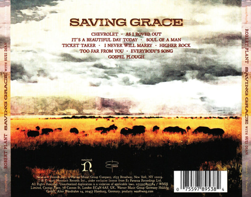 Robert Plant – Saving Grace Music CD