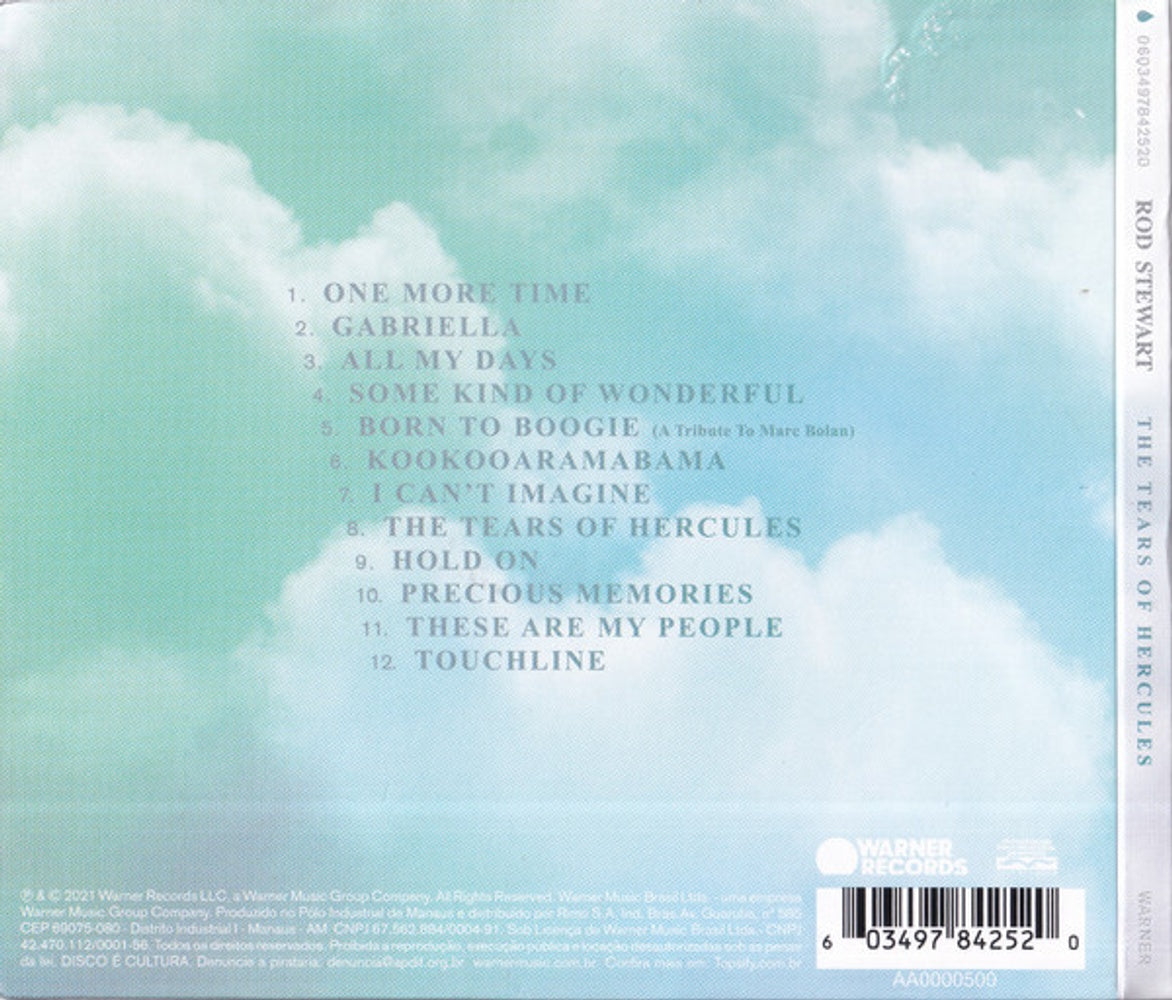 Rod Stewart – The Tears Of Hercules Music CD