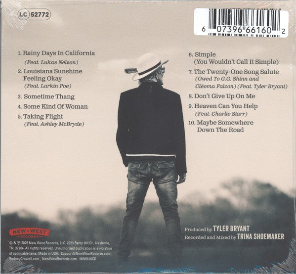 Rodney Crowell – Airline Highway Music CD