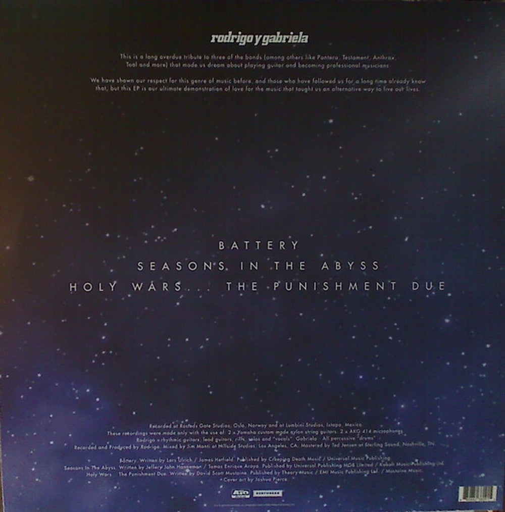 Rodrigo Y Gabriela – Mettal EP (LP Vinyl) Vinyl Record