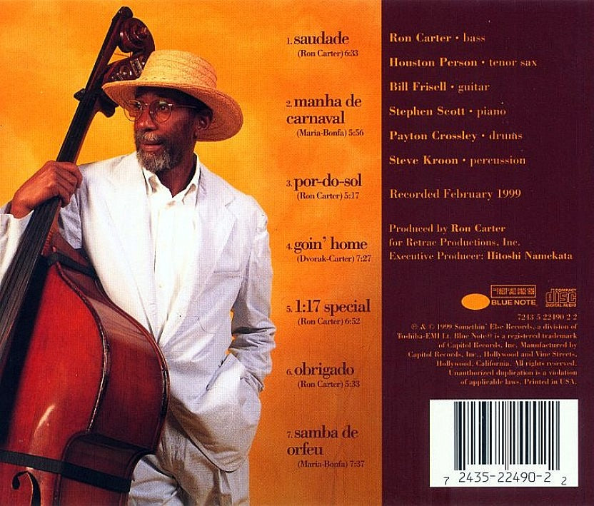 Ron Carter – Orfeu Music CD