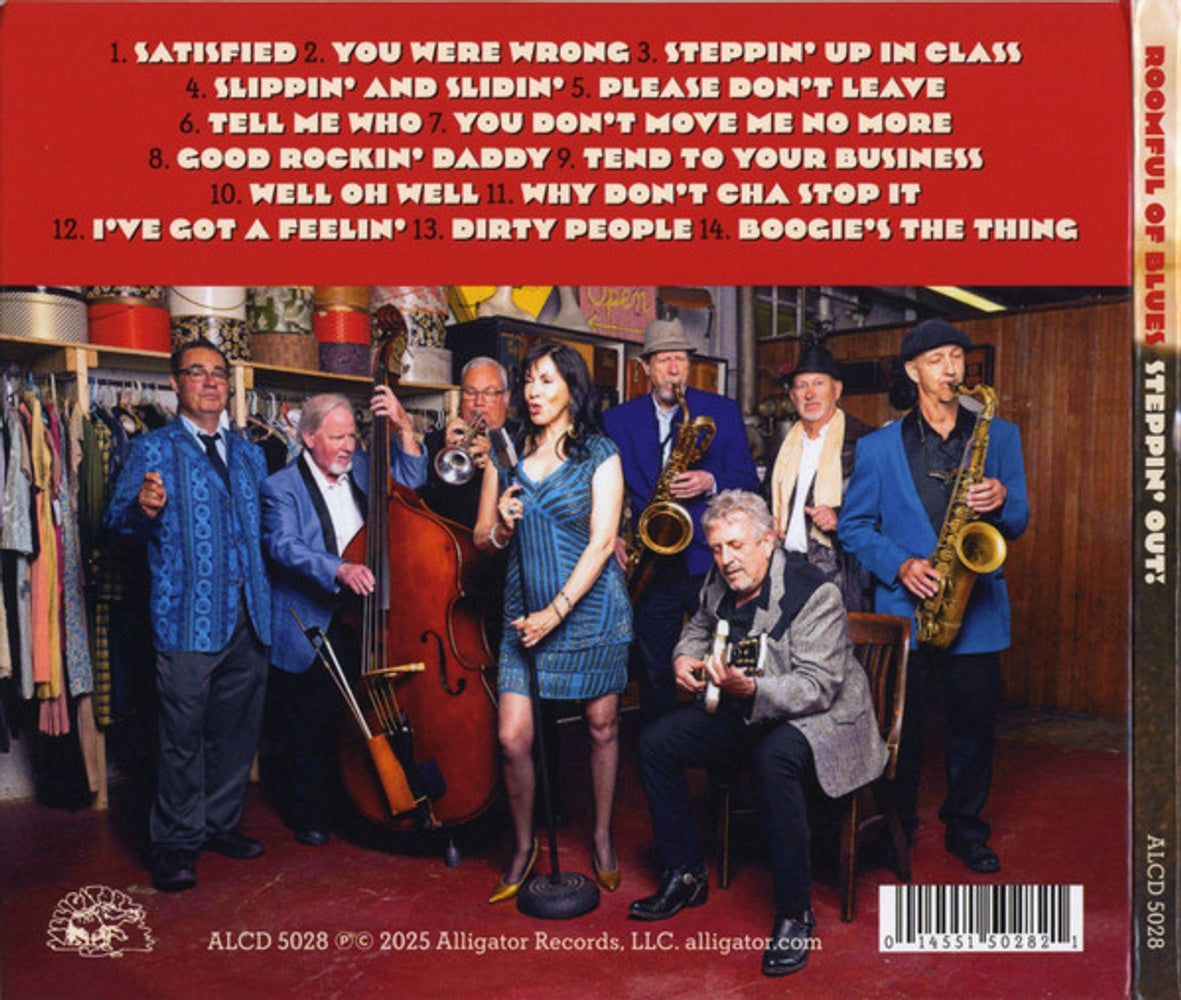 Roomful Of Blues – Steppin' Out (LP Vinyl) Vinyl Record