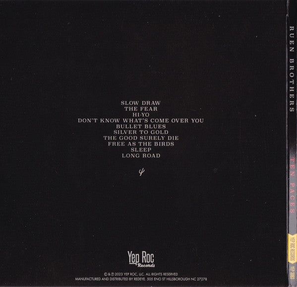 Ruen Brothers – Ten Paces Music CD