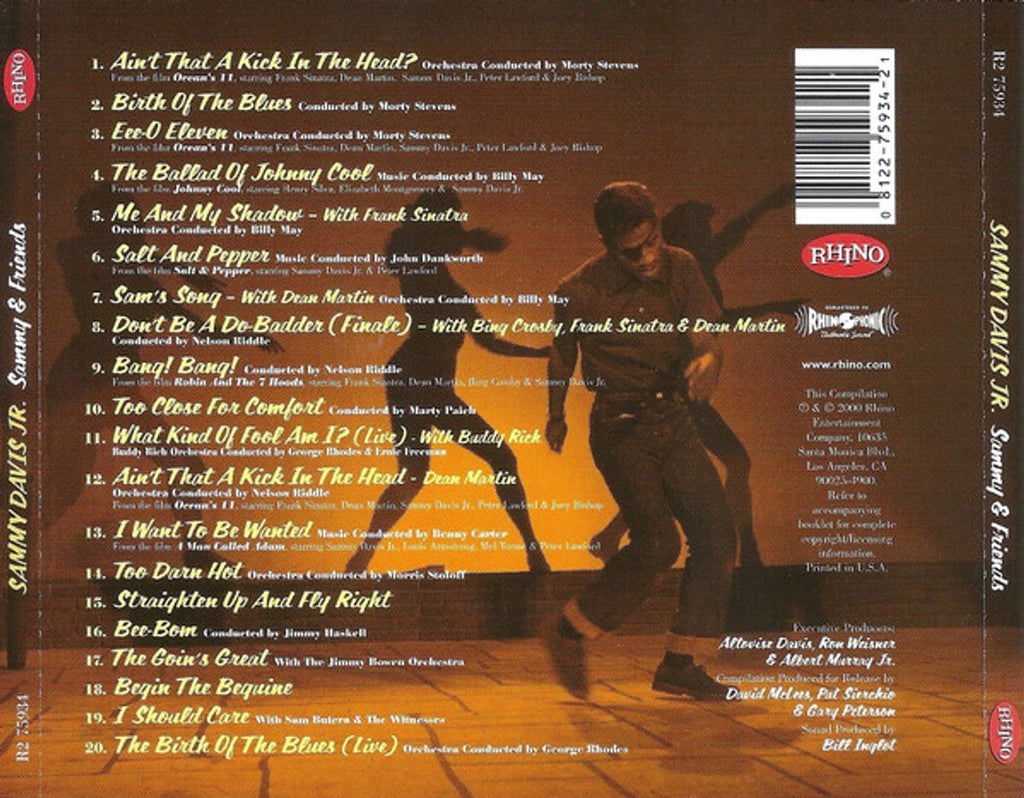 Sammy Davis Jr. – Sammy and Friends Music CD