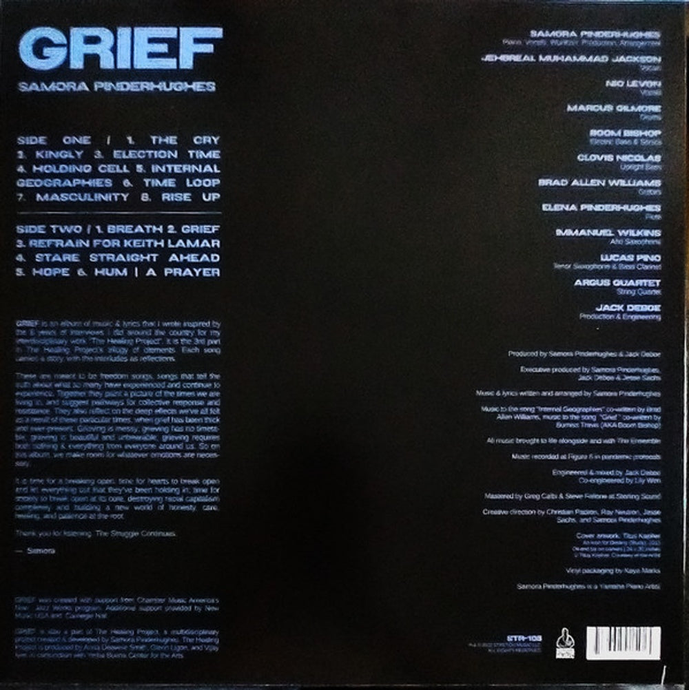 Samora Pinderhughes – GRIEF (LP Vinyl) Vinyl Record