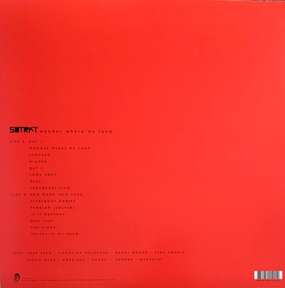 SBTRKT – Wonder Where We Land (LP Vinyl) Vinyl Record