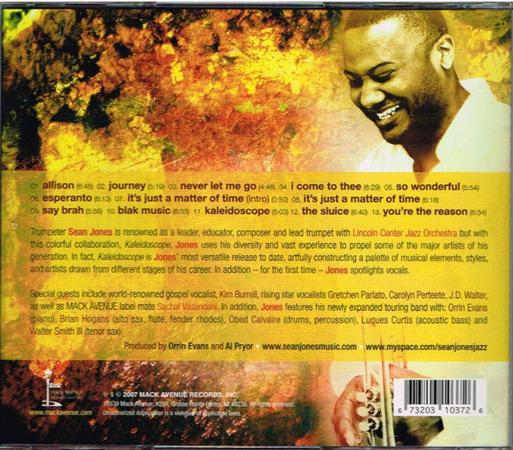 Sean Jones – Kaleidoscope Music CD