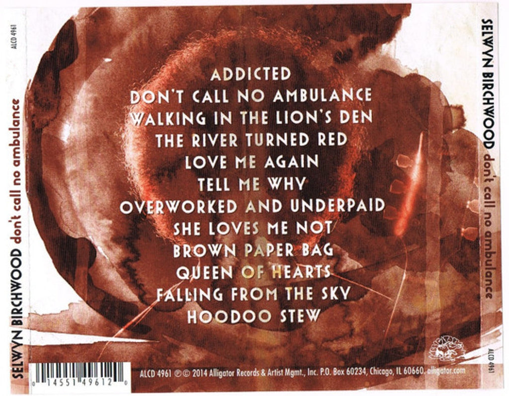 Selwyn Birchwood – Don't Call No Ambulance Music CD