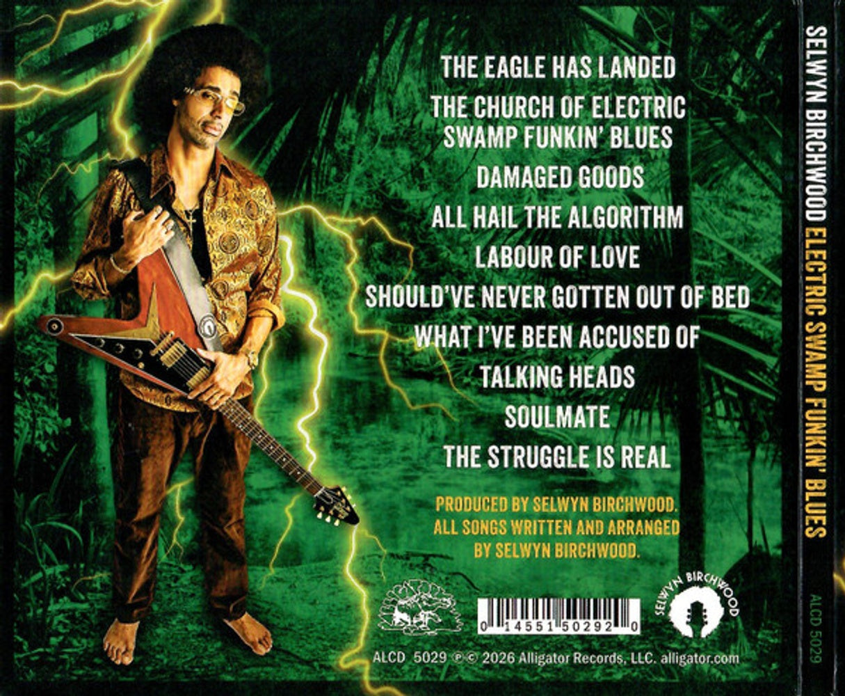 Selwyn Birchwood – Electric Swamp Funkin' Blues Music CD