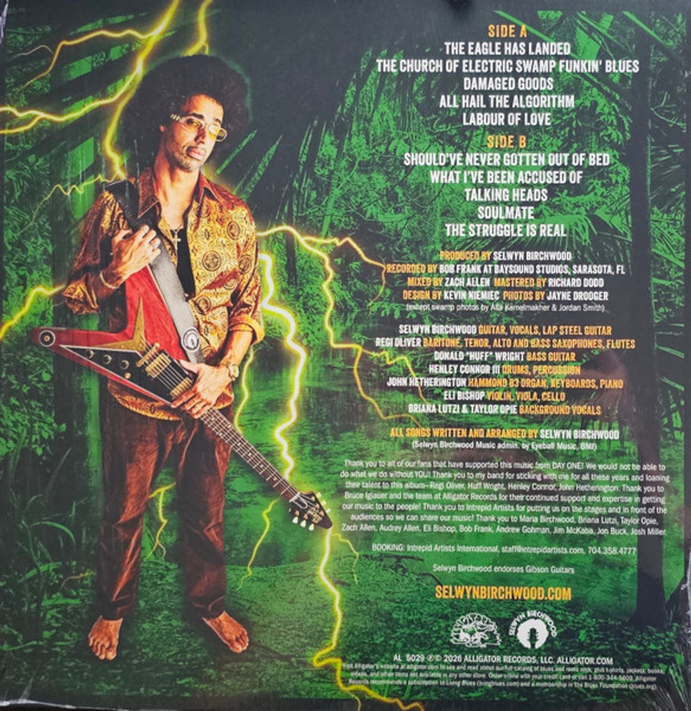 Selwyn Birchwood – Electric Swamp Funkin' Blues (LP Vinyl) Vinyl Record