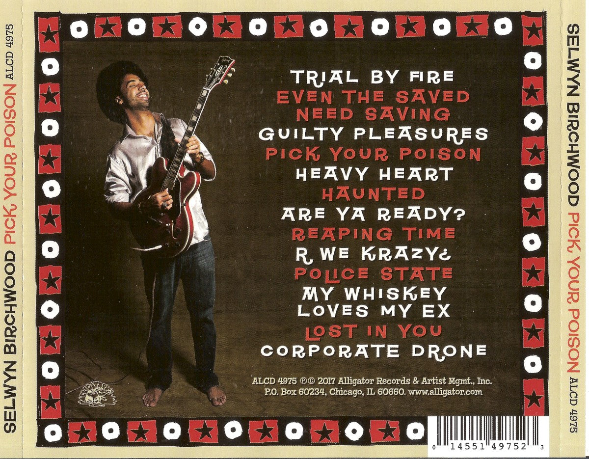 Selwyn Birchwood – Pick Your Poison Music CD