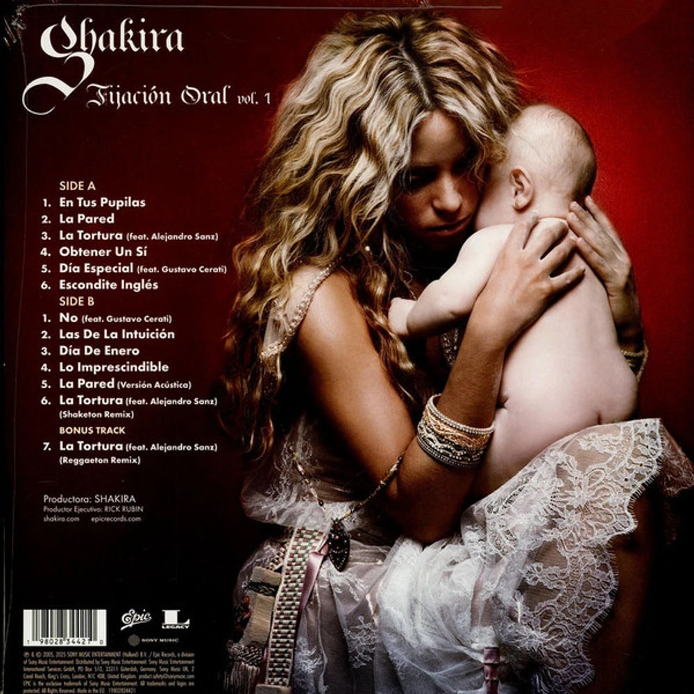 Shakira – Fijacion Oral Vol. 1 (LP Vinyl) Vinyl Record