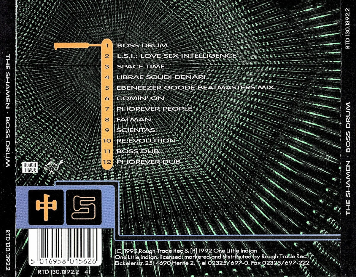 Shamen – Boss Drum Music CD