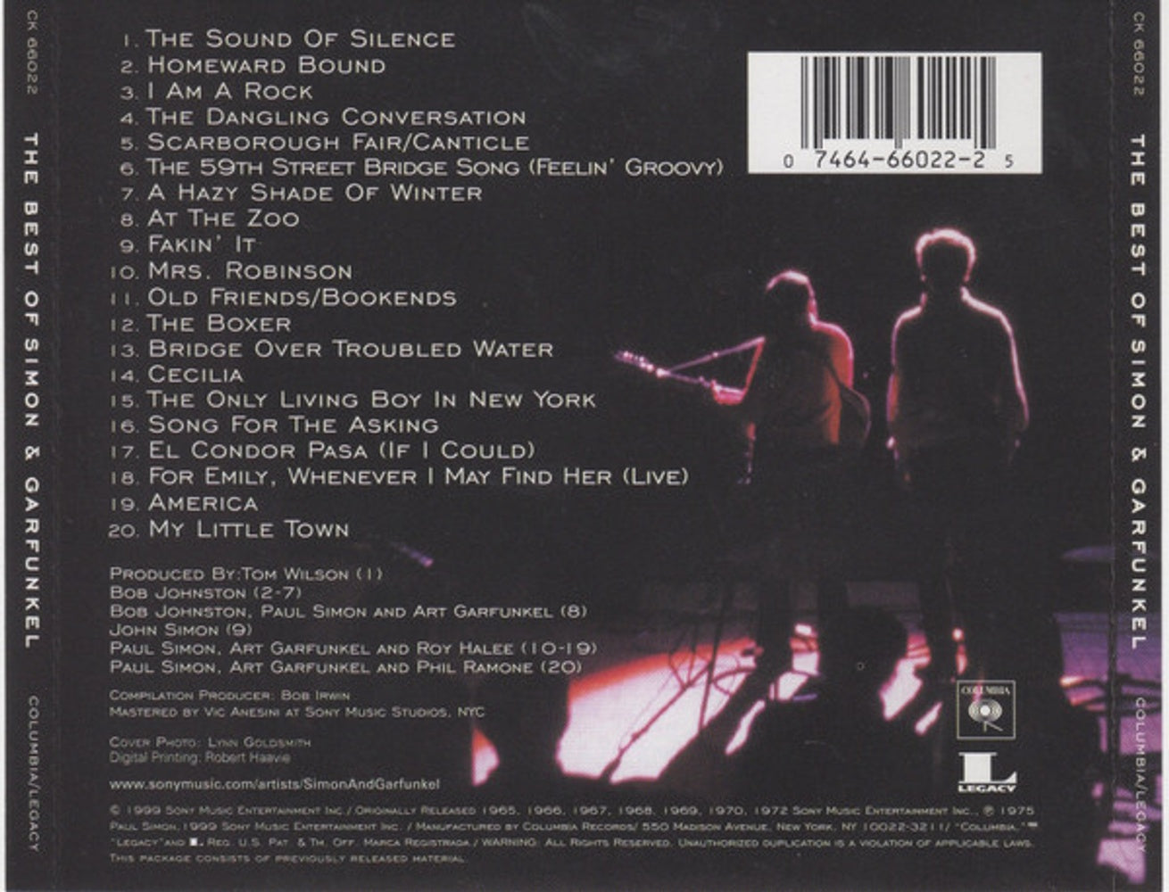 Simon & Garfunkel – The Best Of Simon & Garfunkel Music CD