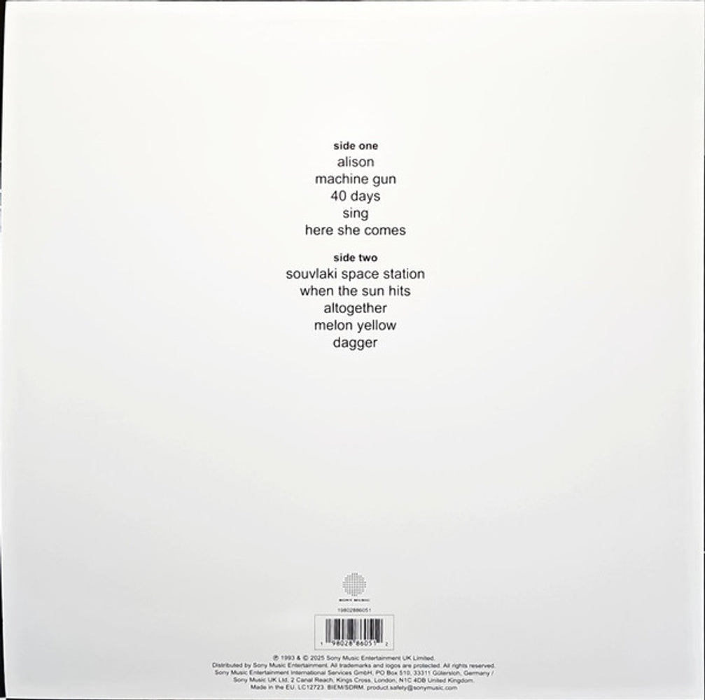 Slowdive – Souvlaki (LP Vinyl) Vinyl Record