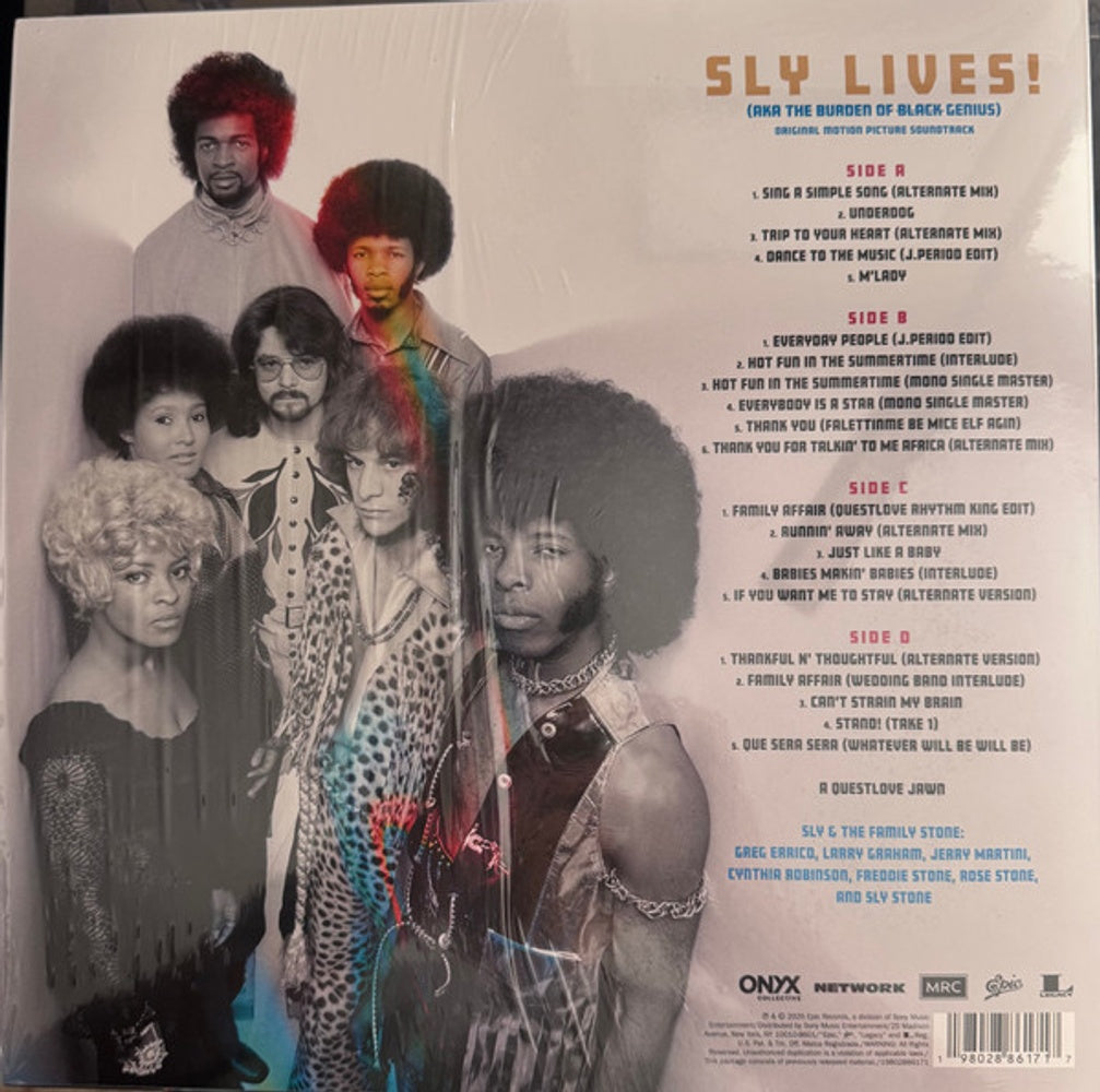 Sly & Family Stone – Sly Lives (Aka The Burden Of Black Genius) - O.S.T (2-LP Vinyl) Vinyl Record