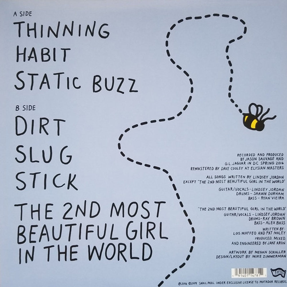 Snail Mail – Habit EP (LP Vinyl) Vinyl Record