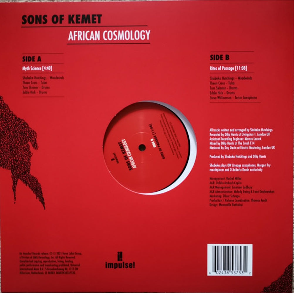 Sons Of Kemet – African Cosmology (LP Vinyl) Vinyl Record