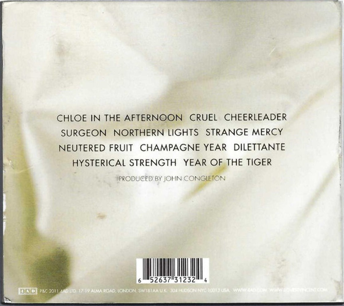 St. Vincent – Strange Mercy Music CD