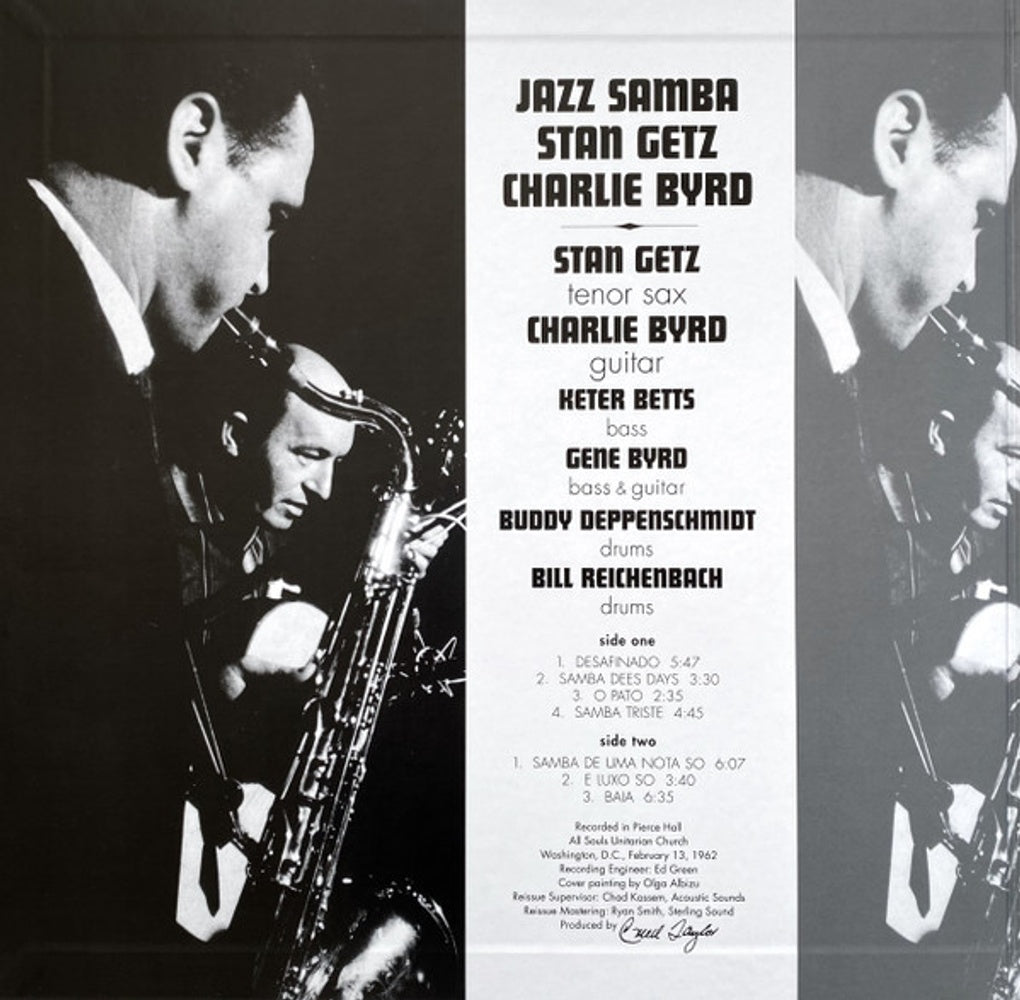 Stan Getz & Charlie Byrd – Jazz Samba (Verve Acoustic Sounds Series)[LP] (LP Vinyl) Vinyl Record