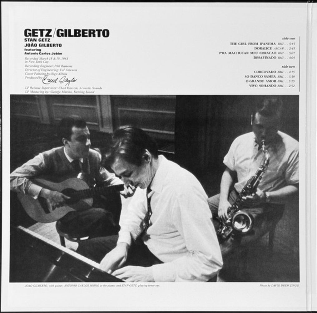Stan Getz & Joao Gilberto – Getz/Gilberto (LP Vinyl) Vinyl Record