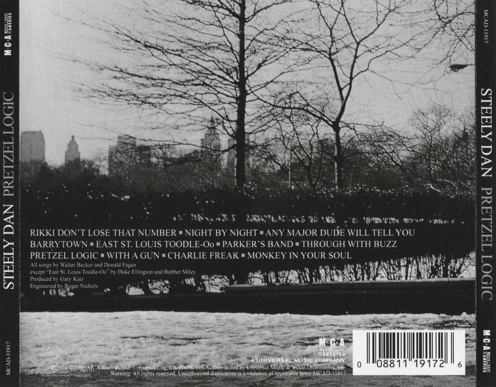 Steely Dan – Pretzel Logic Music CD