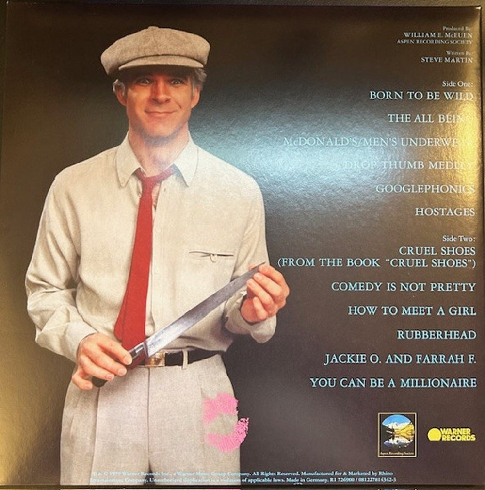 Steve Martin – Comedy Is Not Pretty (LP Vinyl) Vinyl Record