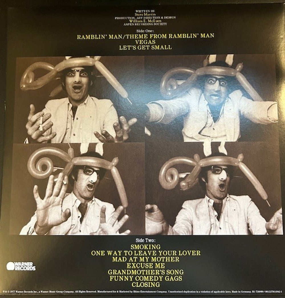 Steve Martin – Let's Get Small (LP Vinyl) Vinyl Record