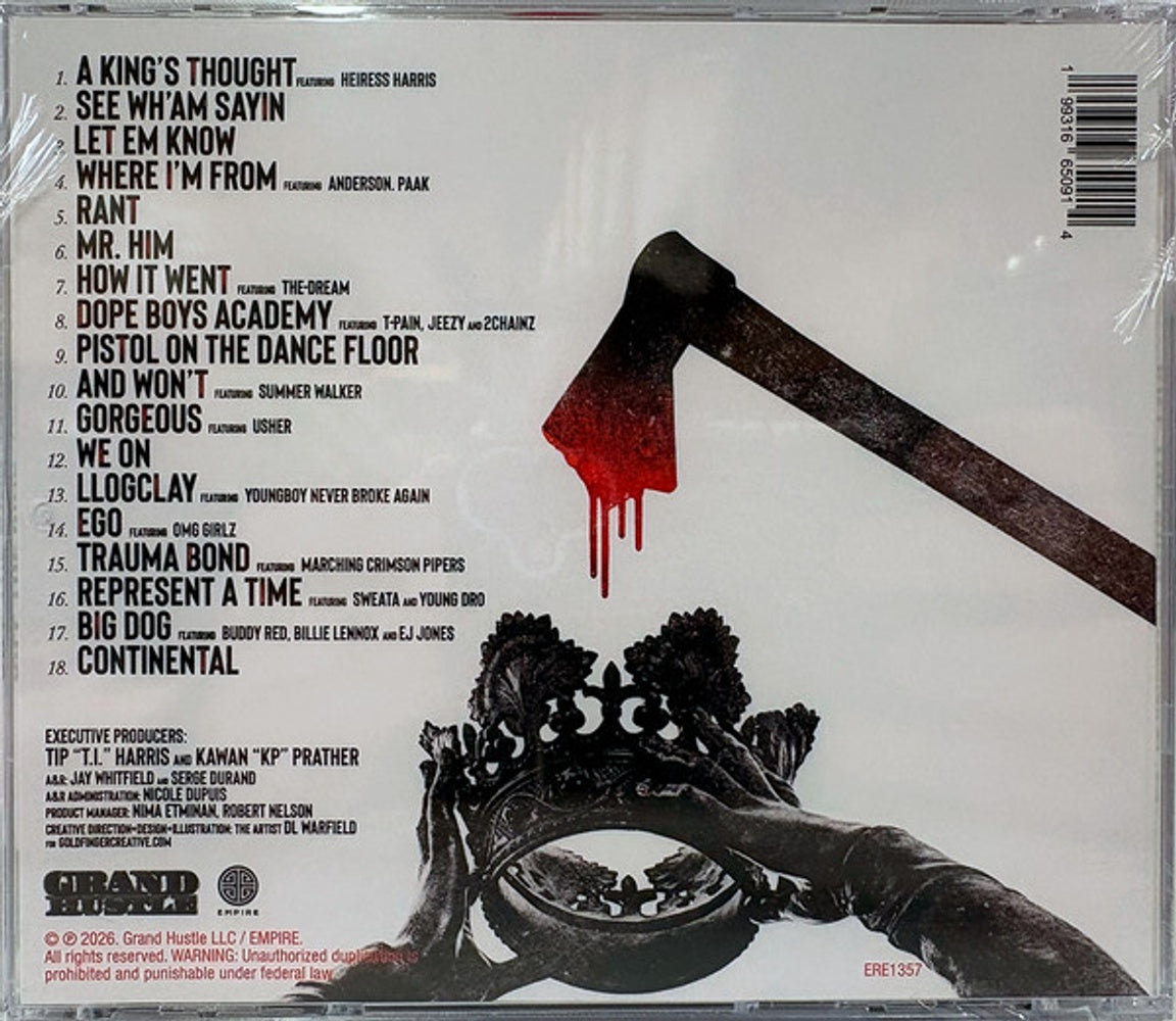 T.I. – Kill The King Music CD
