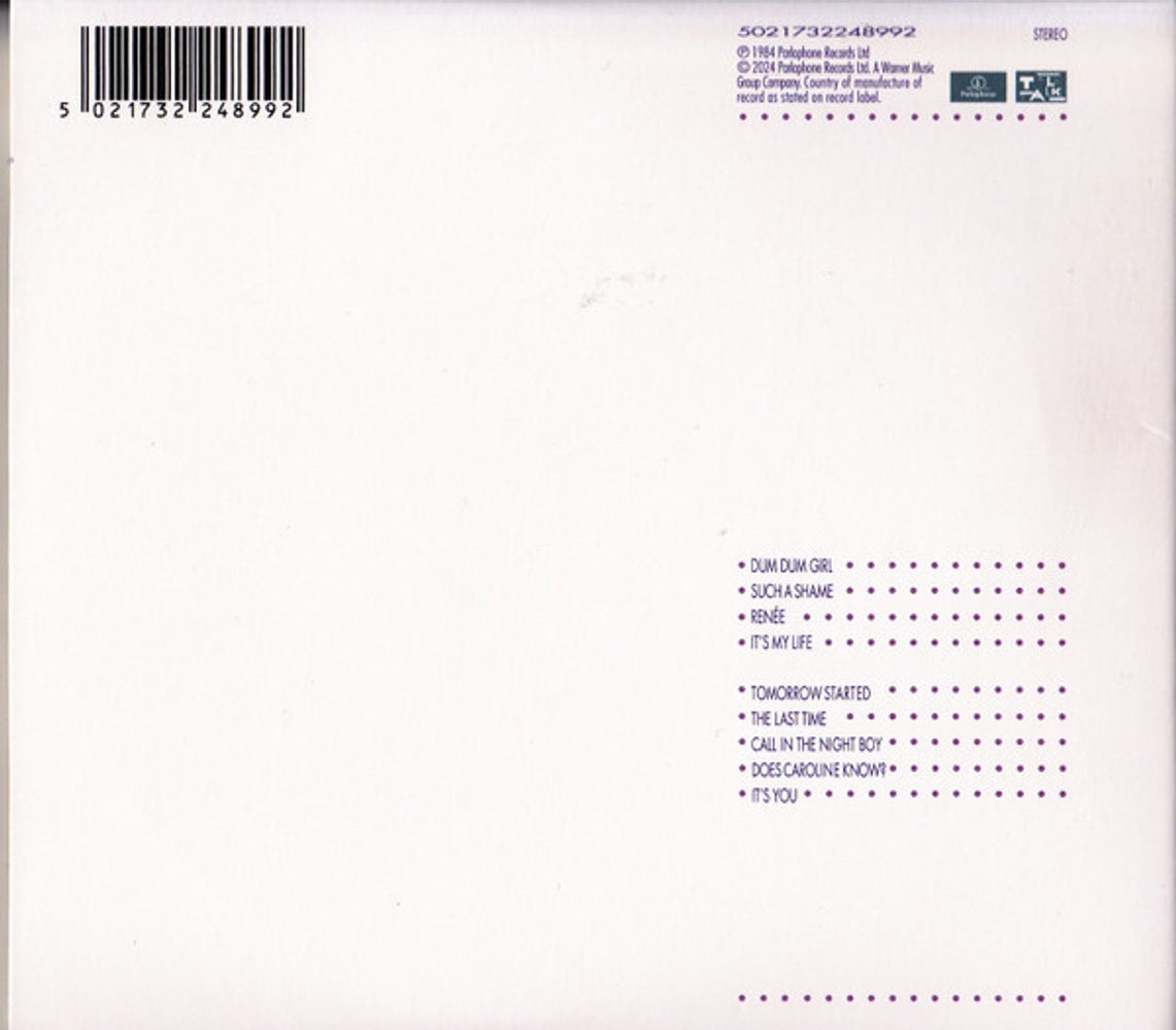 Talk Talk – It's My Life Music CD