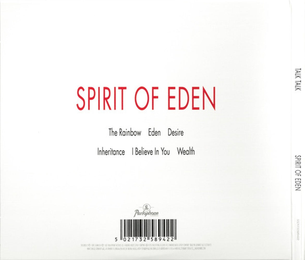 Talk Talk – Spirit Of Eden Music CD