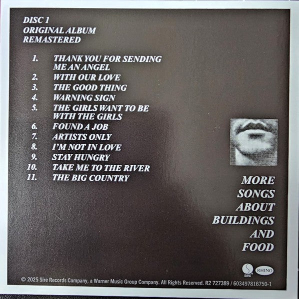 Talking Heads – More Songs About Buildings And Food (3-CD + Blu-ray) Music CD