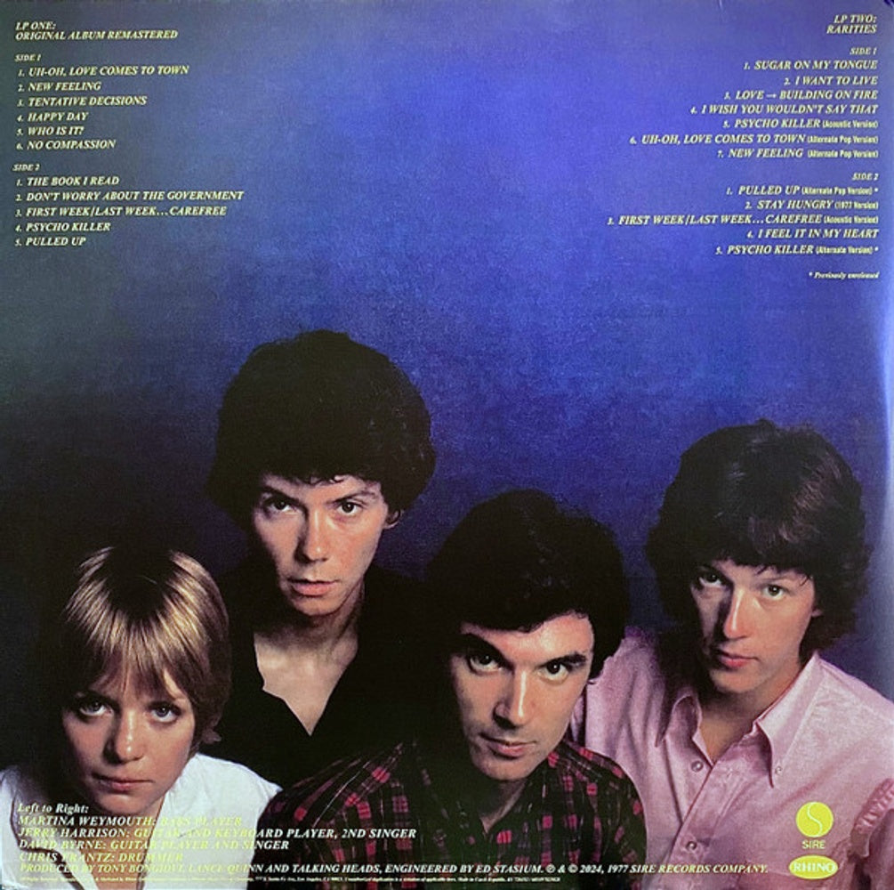 Talking Heads – Talking Heads: 77 (2-LP Vinyl) Vinyl Record