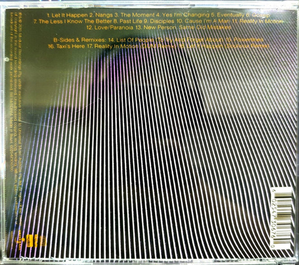 Tame Impala – Currents Music CD