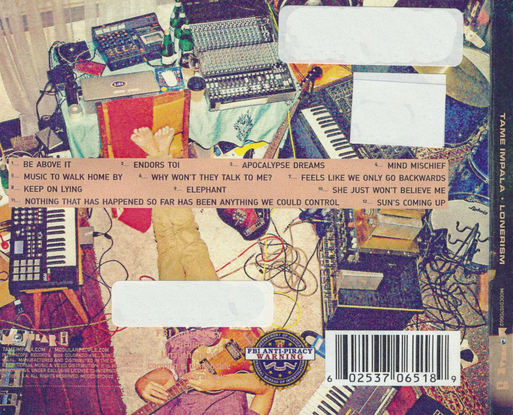 Tame Impala – Lonerism Music CD
