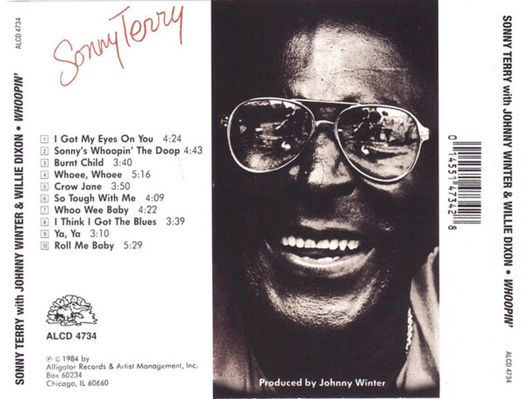 Sonny Terry – Whoopin' Music CD