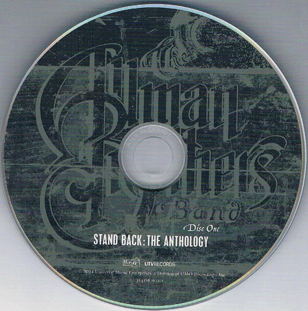The Allman Brothers Band – Stand Back: Anthology (2-CD) Music CD