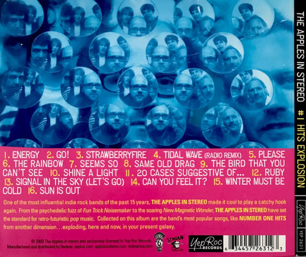 The Apples In Stereo – #1 Hits Explosion Music CD