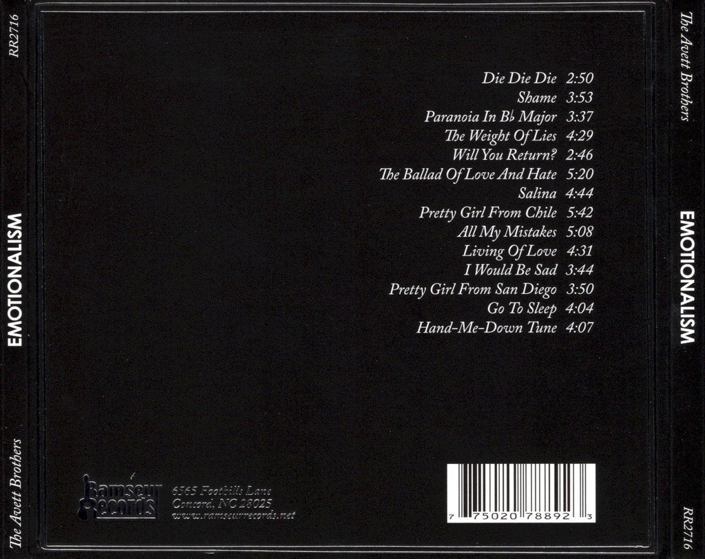 The Avett Brothers – Emotionalism (2-LP Vinyl) Vinyl Record