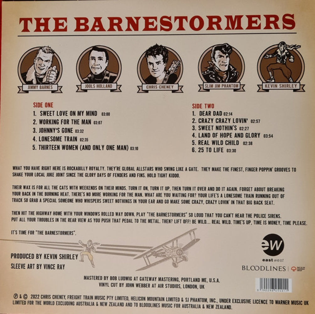 The Barnestormers – The Barnestormers (LP Vinyl) Vinyl Record
