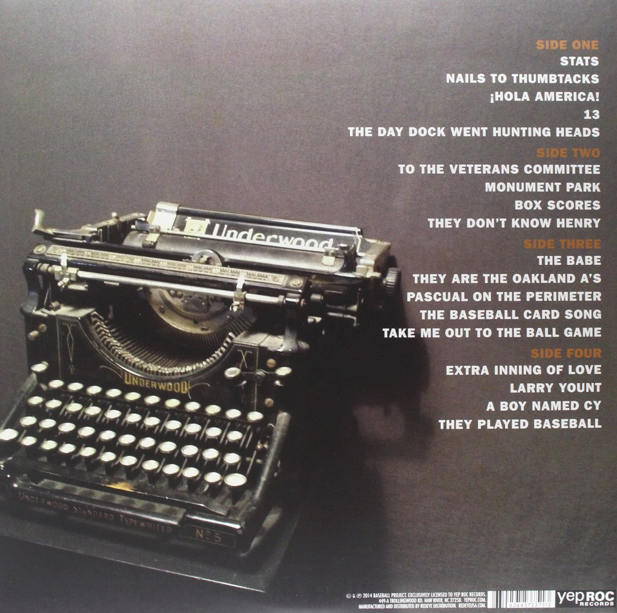 The Baseball Project – 3rd (2-LP Vinyl) Vinyl Record